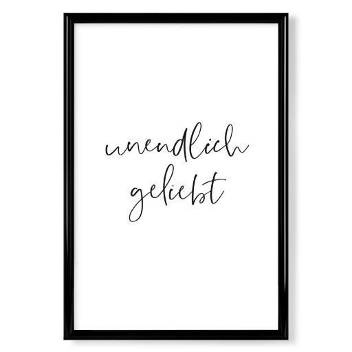 Unendlich geliebt
