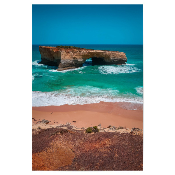 Poster "London Bridge in Australien" artboxONE - Natur,Reise / Strand und Meer - Küste,Meer,Strand,Ozeanien,Sea,Coast,Natur,Nature,Beach,Reise,Travel