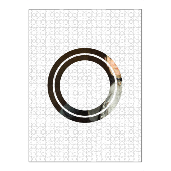 Puzzle Ravensburger "IMPRESS-LETTER O" artboxONE - Typografie,Fashion,Buchstaben,Buchstaben / O