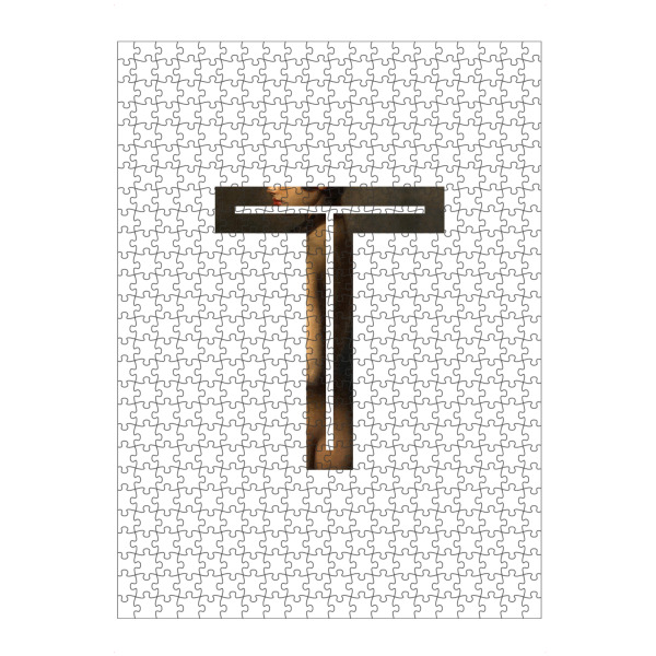 artboxONE Puzzle "IMPRESS-LETTER T" artboxONE - Typografie,Fashion,Buchstaben,Buchstaben / T