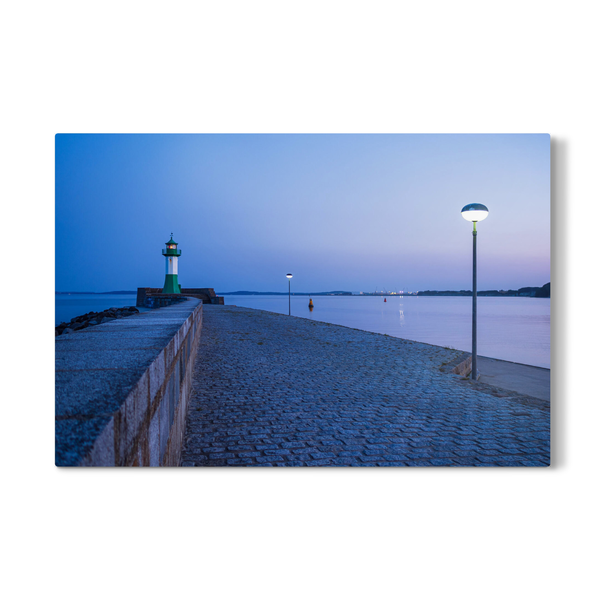 Galerie-Print "Leuchtturm am Abend" 75x50 cm artboxONE