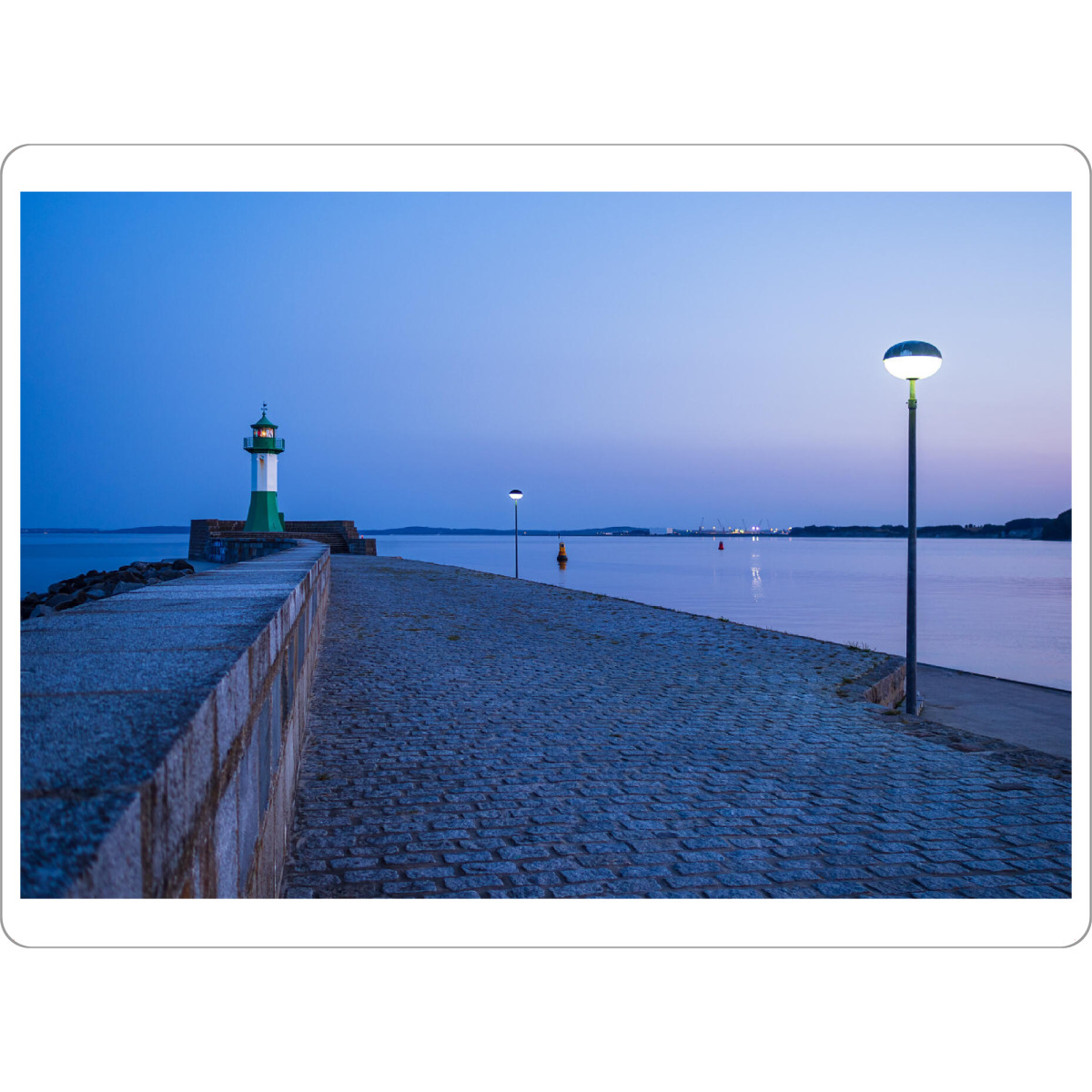 Tischset "Leuchtturm am Abend" artboxONE - Natur,Reise,Architektur,Reise / Strand und Meer