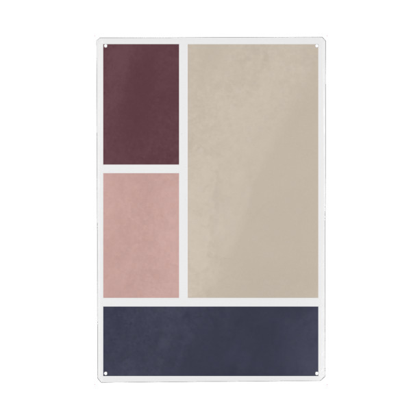 Metall Poster "PERFECT RATIO - Toulouse" artboxONE - Architektur,Geometrie,Fashion