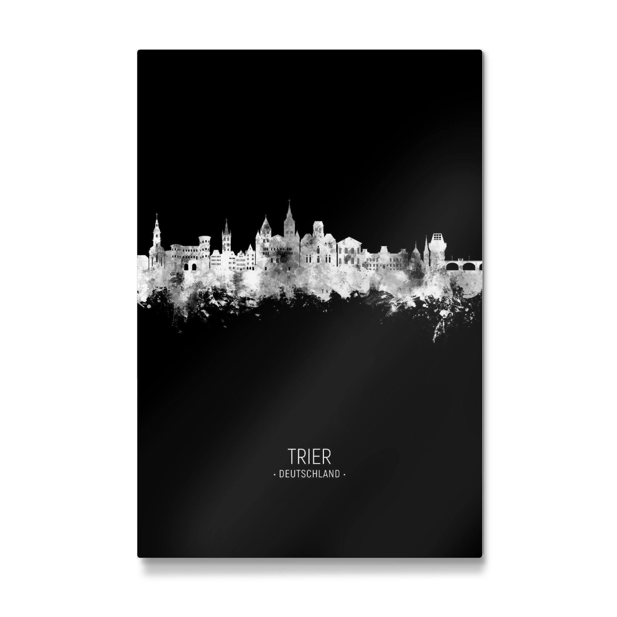 Galerie-Print "Trier Germany Skyline Invert" 75x50 cm artboxONE