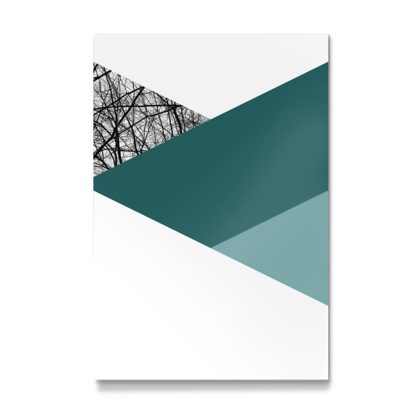 Galerie-Print "TRIWOOD - Petrol" 30x20 cm artboxONE