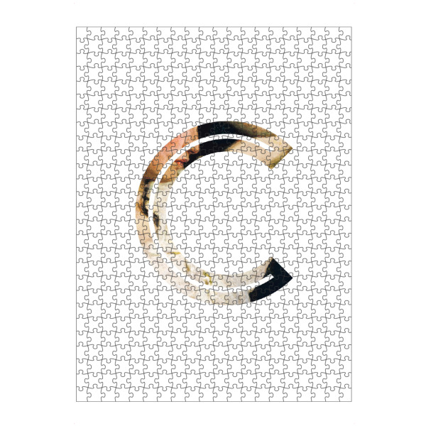 Puzzle Ravensburger "IMPRESS-LETTER C" artboxONE - Typografie,Fashion,Buchstaben,Buchstaben / C