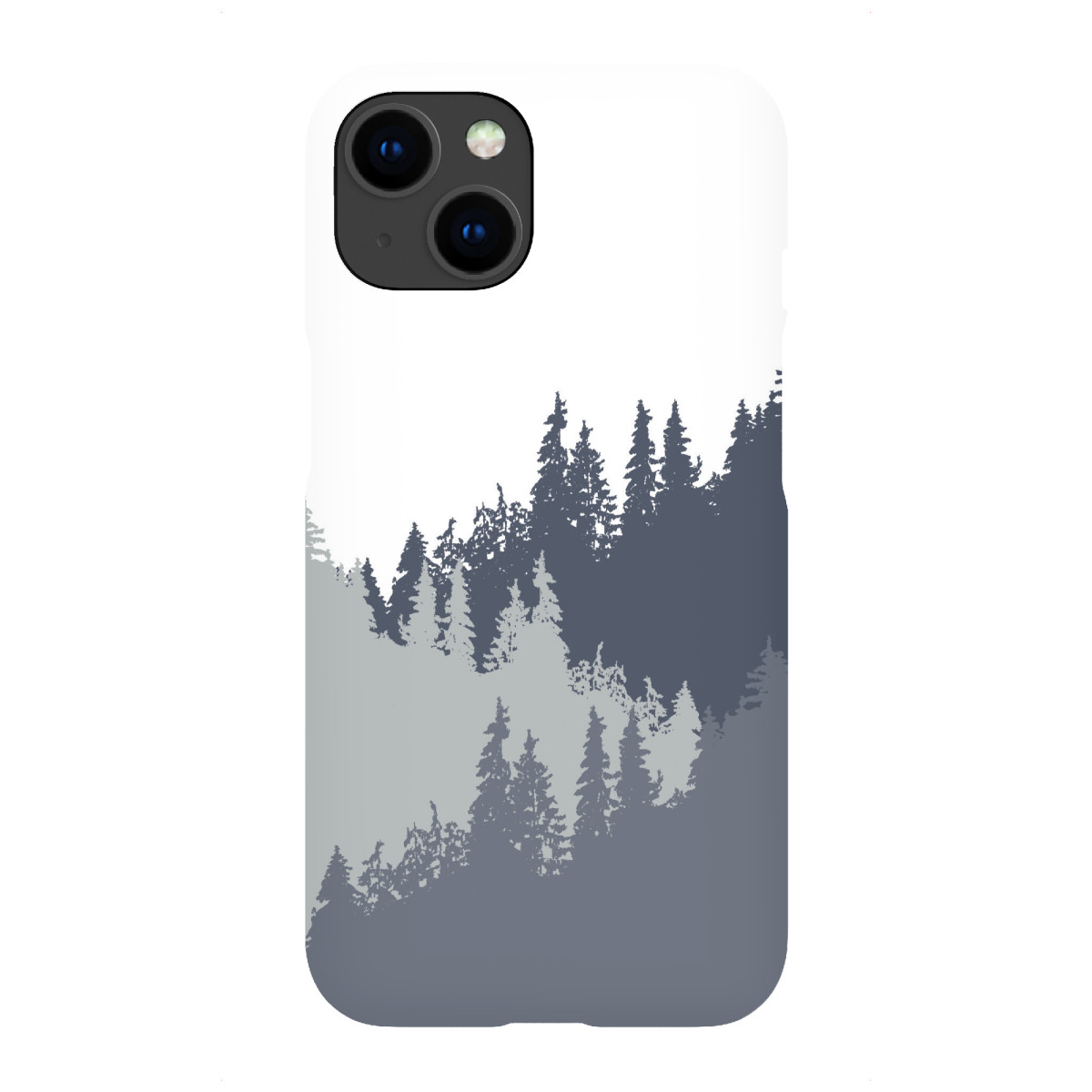 "Forest lines"für iPhone - Premium-Case Handyhülle artboxONE