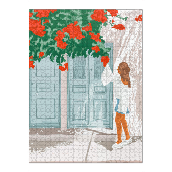 Puzzle Ravensburger "The Places We Visit" artboxONE - Reise,Menschen,Architektur