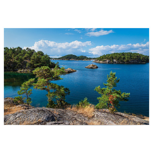 Poster 30x20 cm "Landschaft auf Riveneset" artboxONE - Natur,Reise,Reise / Strand und Meer,Reise / Länder