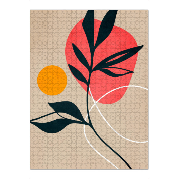 Puzzle Ravensburger "Memento" artboxONE - Floral,Abstrakt