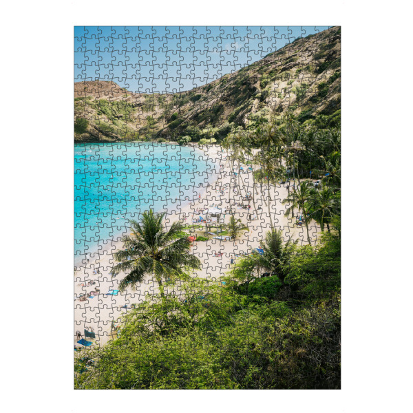 Puzzle Ravensburger "Hanauma Bay - Oahu" artboxONE - Natur,Reise / Strand und Meer