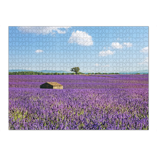 Puzzle Ravensburger "Cabin With A View" artboxONE - Natur,Reise,Floral,Reise / Länder