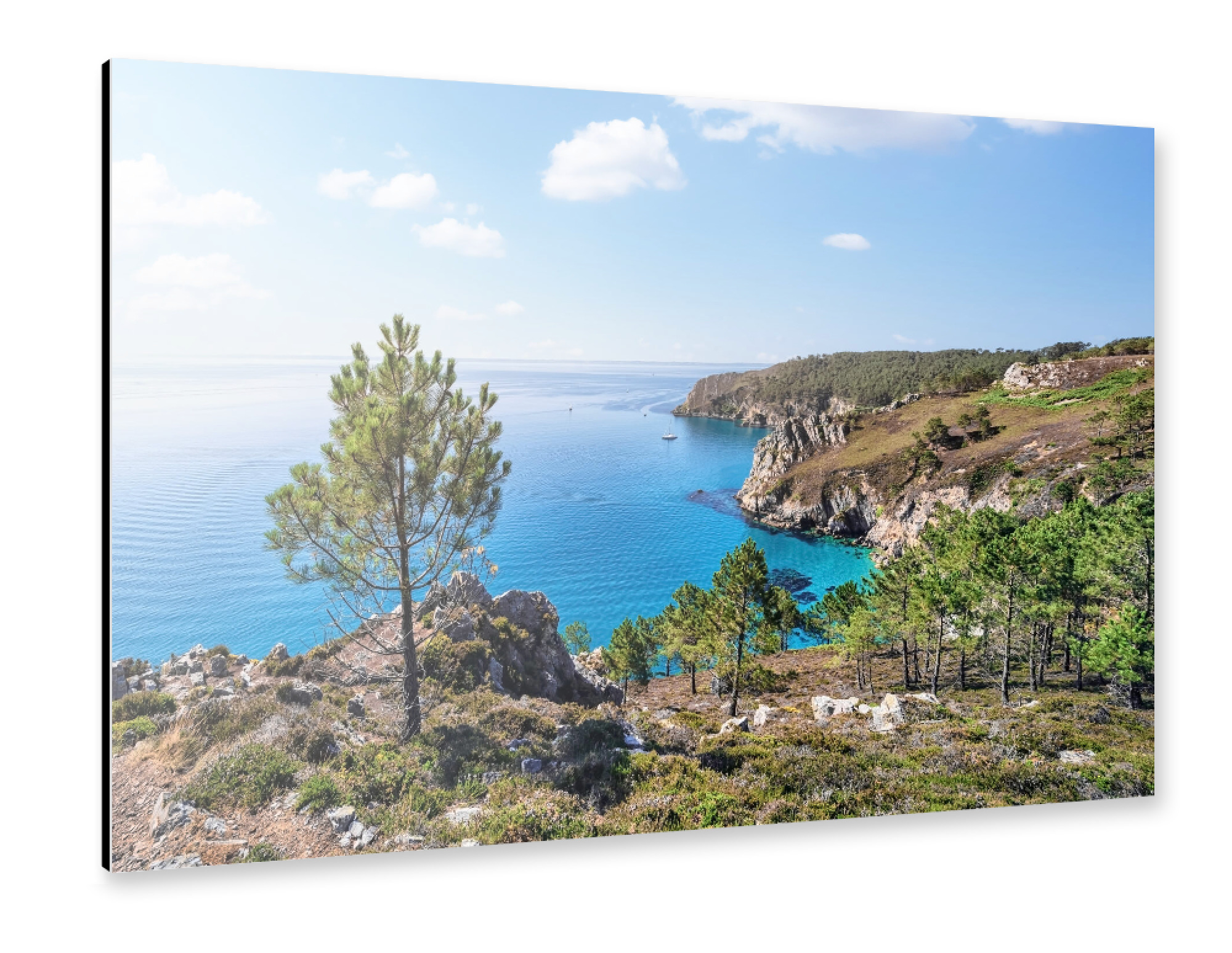 Alu-Dibond "Crozon" 75x50 cm artboxONE