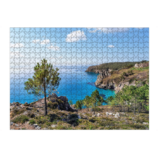 Puzzle Ravensburger "Crozon" artboxONE - Natur,Reise,Reise / Strand und Meer,Reise / Länder