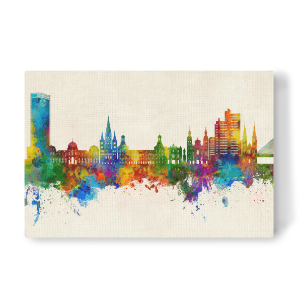 Leinwandbild "Bonn Germany Skyline Urban" artboxONE - Städte