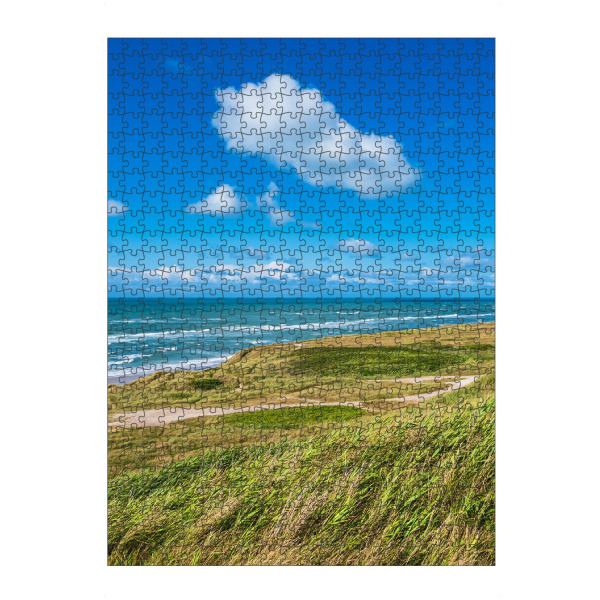 artboxONE Puzzle "Düne und Strand bei Hirtshals" artboxONE - Natur,Reise,Reise / Strand und Meer,Reise / Länder