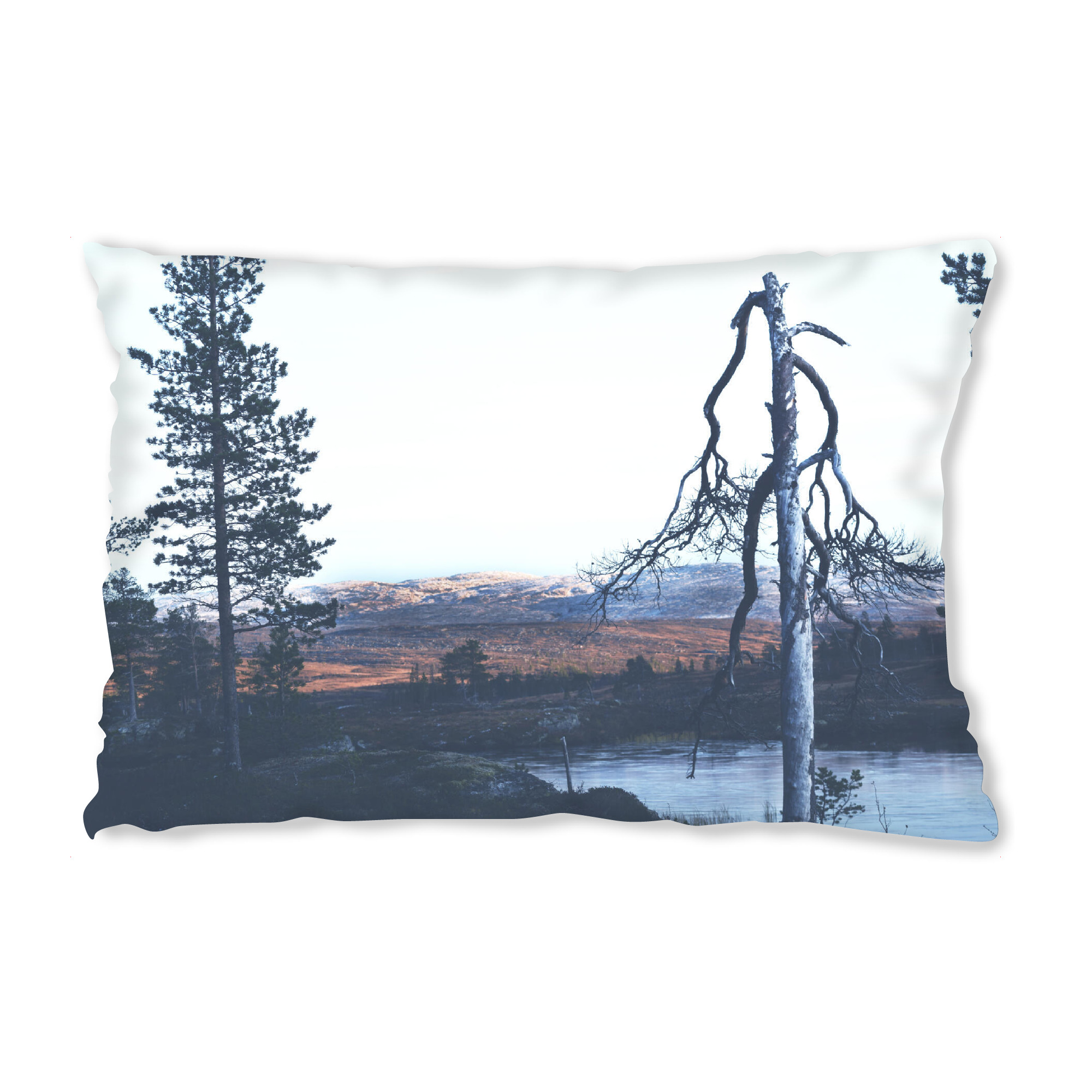 Design-Kissen "Bäume und Berge Landschaft" artboxONE - Natur,Reise,Reise / Länder
