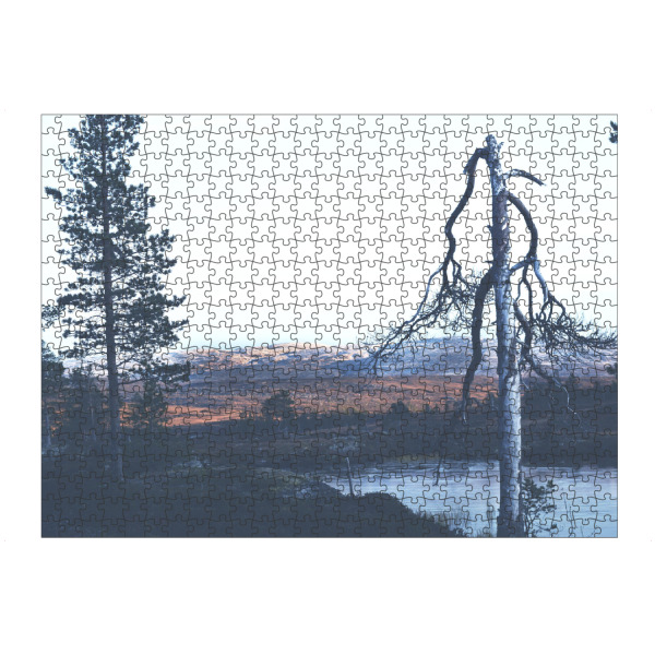 artboxONE Puzzle "Bäume und Berge Landschaft" artboxONE - Natur,Reise,Reise / Länder