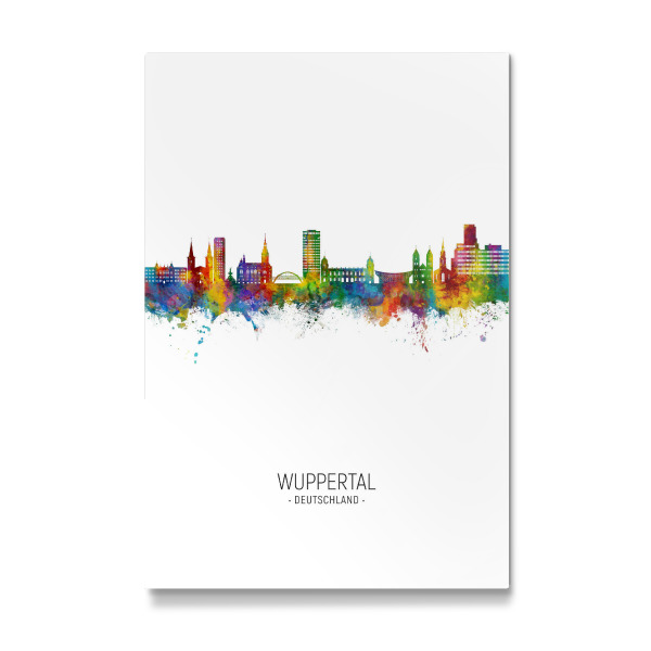 Galerie-Print "Wuppertal Skyline Portrait" 30x20 cm artboxONE