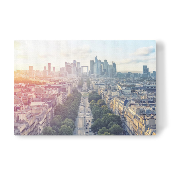 Leinwandbild "Sweet Light Over Paris" artboxONE - Städte,Reise,Architektur,Städte / Paris,Reise / Länder