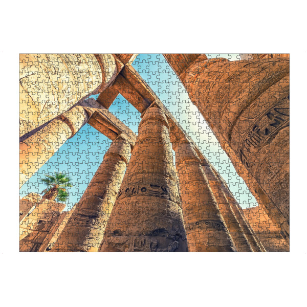 Puzzle Ravensburger "Karnak" artboxONE - Städte,Reise,Architektur,Reise / Afrika,Reise / Länder