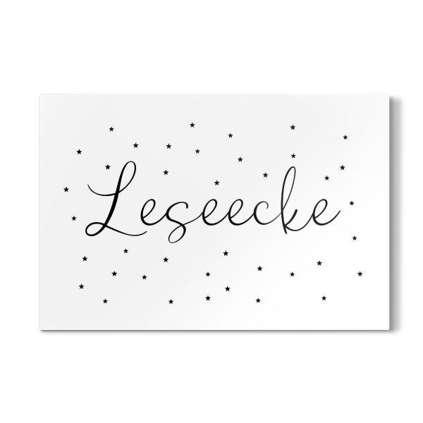 Galerie-Print "Leseecke - Schreibschrift" 30x20 cm artboxONE