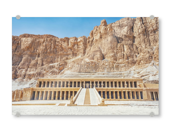 Acrylglasbild "Hatshepsut Temple" artboxONE - Städte,Reise,Architektur,Reise / Afrika,Reise / Länder