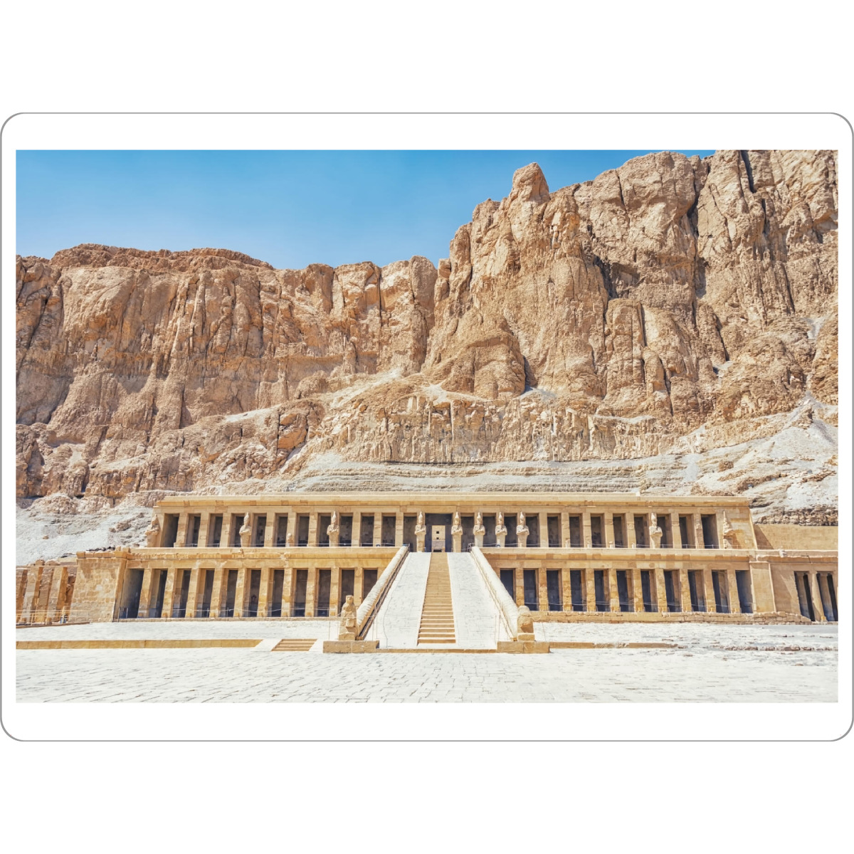 Tischset "Hatshepsut Temple" artboxONE - Städte,Reise,Architektur,Reise / Afrika,Reise / Länder