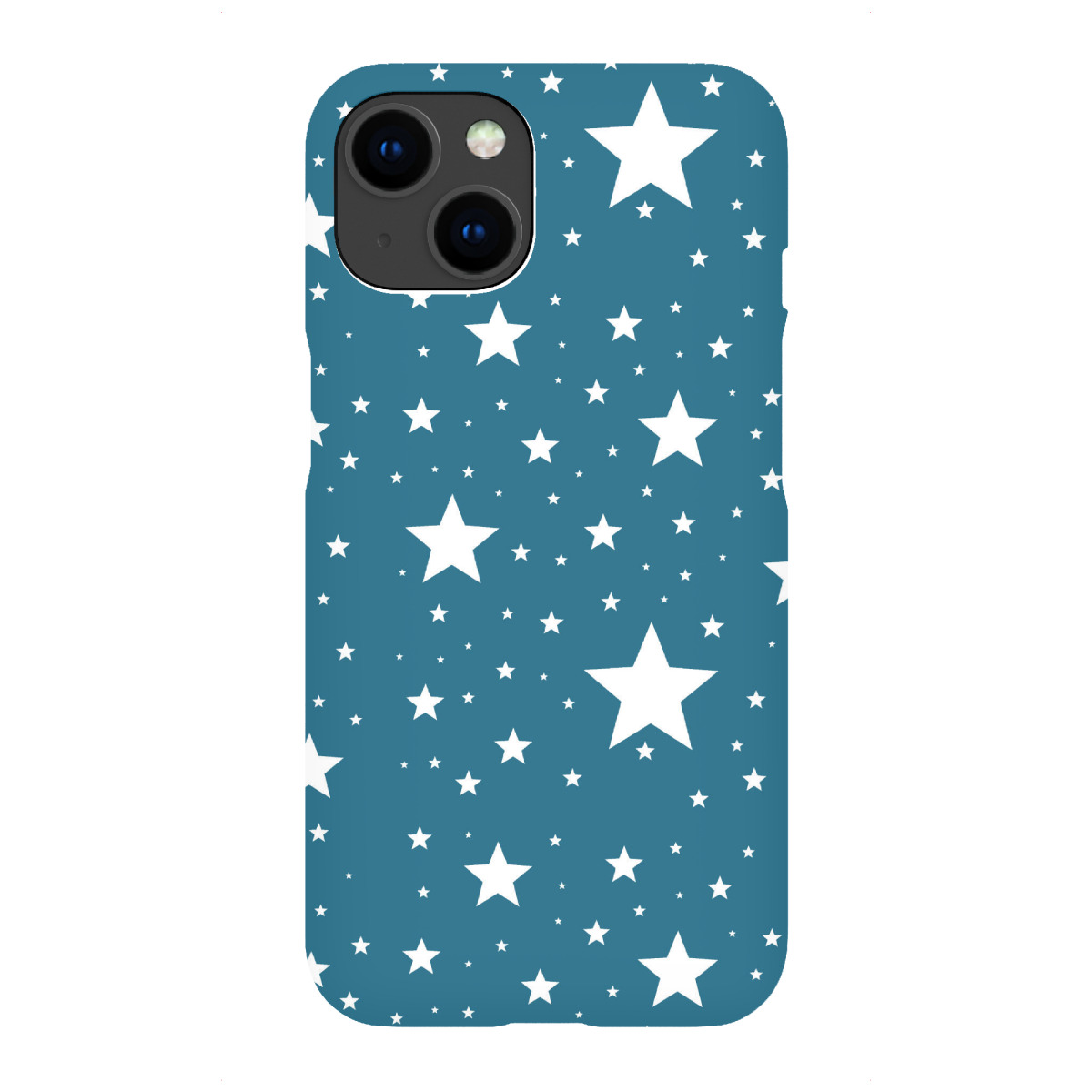 iPhone "Sterne Muster - Blau" Premium-Case Handyhülle artboxONE
