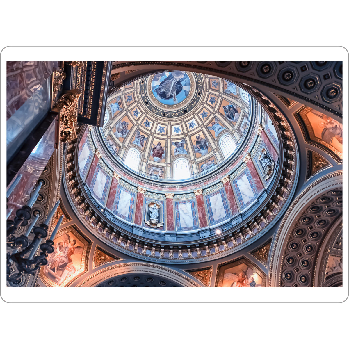 Tischset "St. Stephens Dome" artboxONE - Städte,Reise,Architektur,Reise / Länder,Städte / Budapest