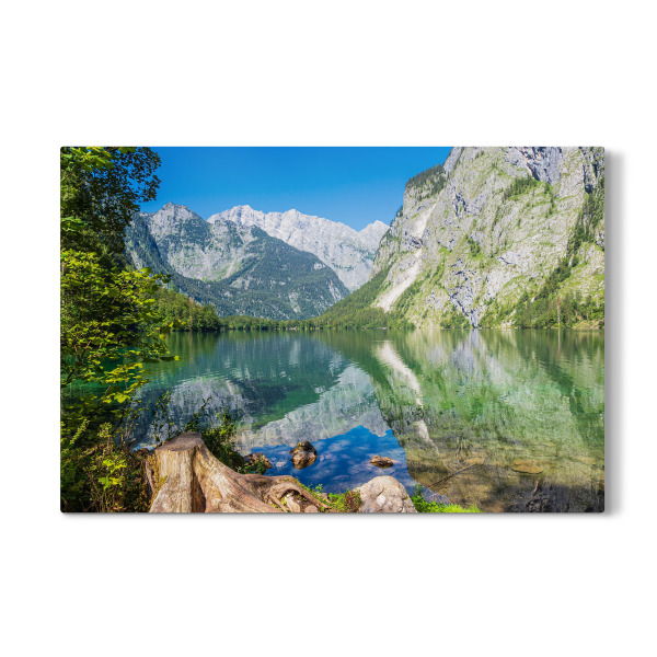 Galerie-Print "See, Bäume und Berge" 30x20 cm artboxONE