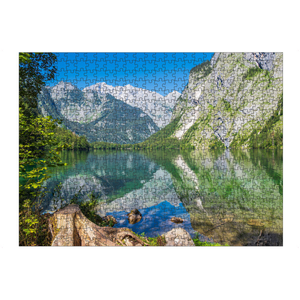 Puzzle Ravensburger "See, Bäume und Berge" artboxONE - Natur,Reise