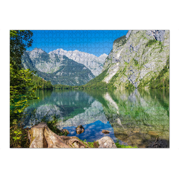 Puzzle Ravensburger "See, Bäume und Berge" artboxONE - Natur,Reise