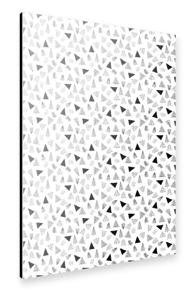 Alu-Dibond "Minimal christmas illustration" 30x20 cm artboxONE