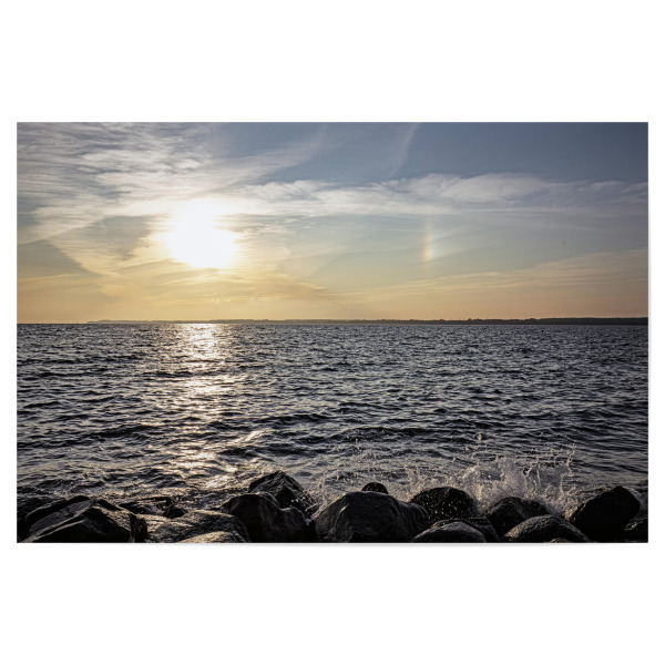 Poster 30x20 cm "Morgenstimmung in Travemünde" artboxONE - Natur,Reise,Reise / Strand und Meer