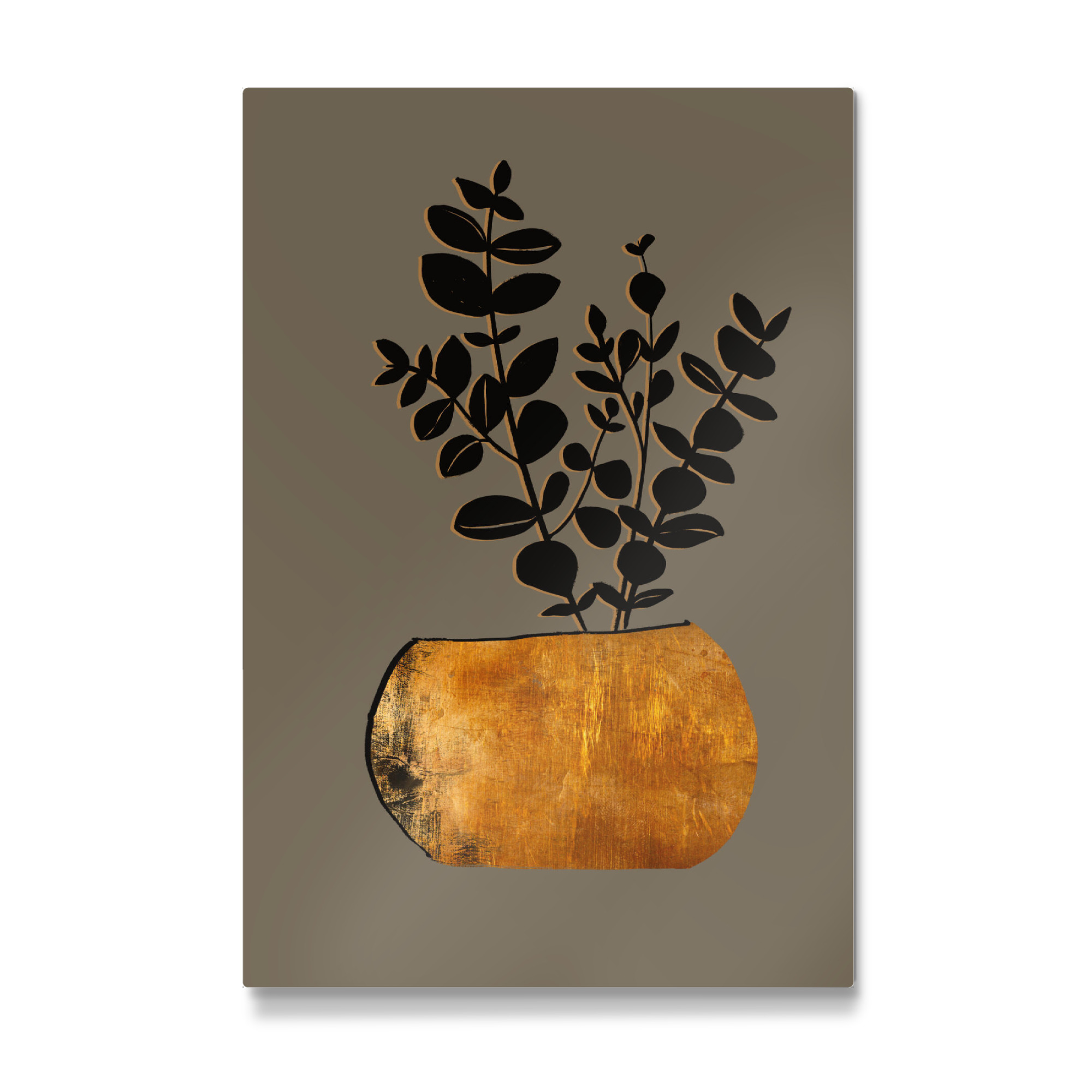 Galerie-Print "Abstrakte Blumenvase" 75x50 cm artboxONE