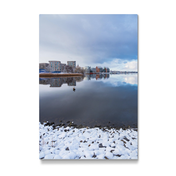 Galerie-Print "Steine, Wasser, Häuser" 30x20 cm artboxONE