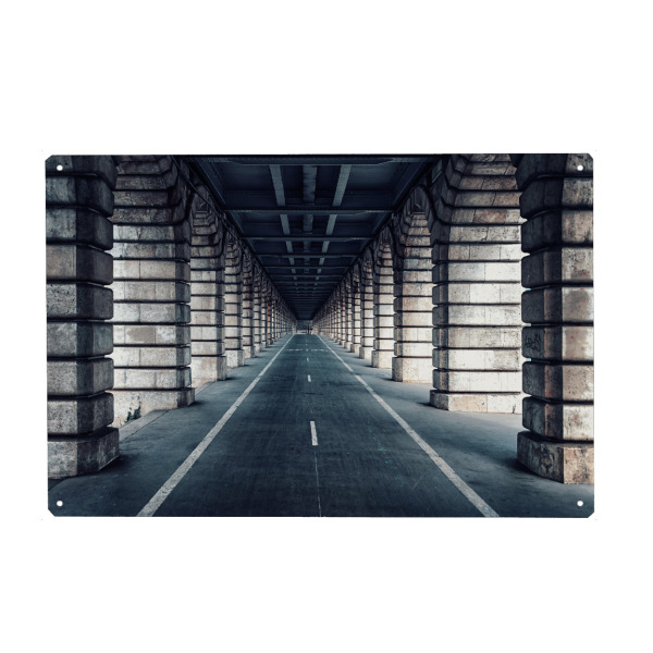 Holzbild "Bercy" artboxONE - Städte,Reise,Architektur,Städte / Paris,Reise / Länder