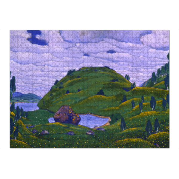 Puzzle Ravensburger "Das Frühlingsopfer" artboxONE - Natur,Reise