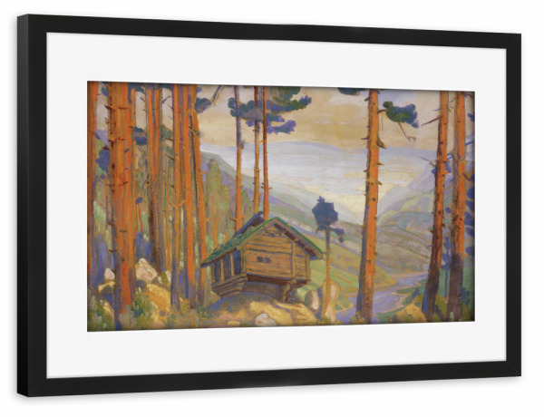 Poster mit Rahmen schwarz "Theaterstück Peer Gynt" artboxONE - Natur