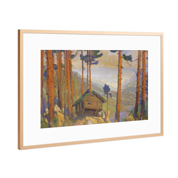 Poster mit Rahmen Kupfer "Theaterstück Peer Gynt" artboxONE - Natur