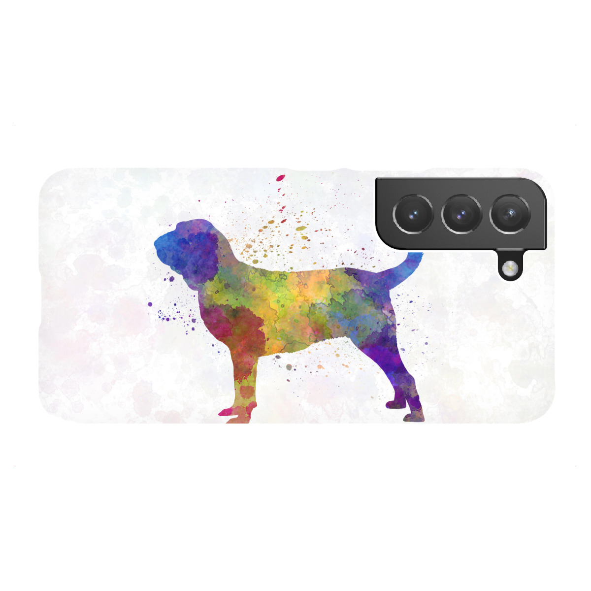 "Bloodhound dog in watercolor"für Samsung Galaxy - Premium-Case Handyhülle artboxONE