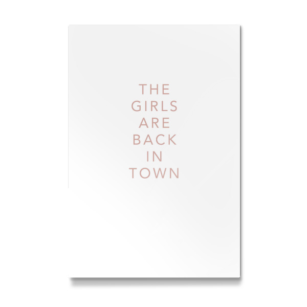 Galerie-Print "THE GIRLS ARE BACK" 30x20 cm artboxONE