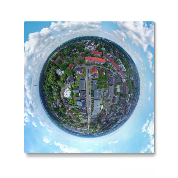 Galerie-Print "Hamburg-Bergedorf Altlohbrügge" 30x30 cm artboxONE