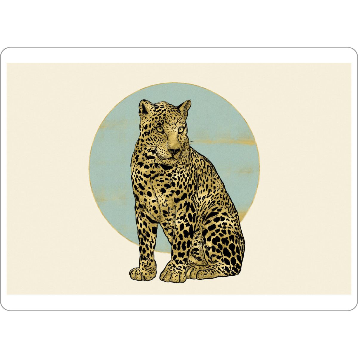 Tischset "Schöner Leopard" artboxONE - Natur,Tiere