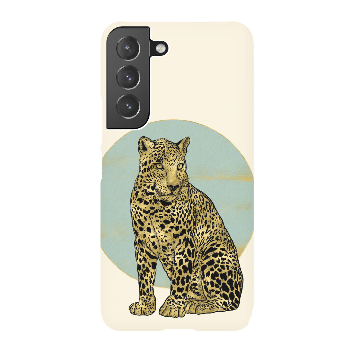 Samsung Galaxy "Schöner Leopard" Premium-Case Handyhülle artboxONE