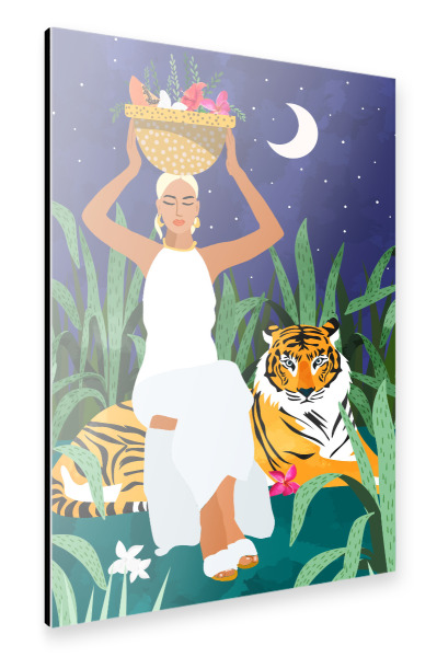 Alu-Dibond "I May Not Have Gone" 30x20 cm artboxONE