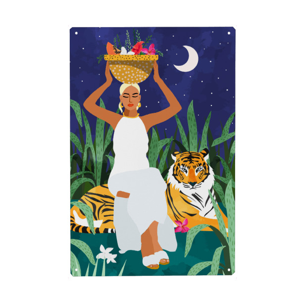 Holzbild "I May Not Have Gone" artboxONE - Tiere,Menschen