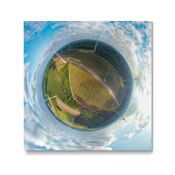 Galerie-Print "Wind-/Solarpark Mahlwinkel - high" 30x30 cm artboxONE