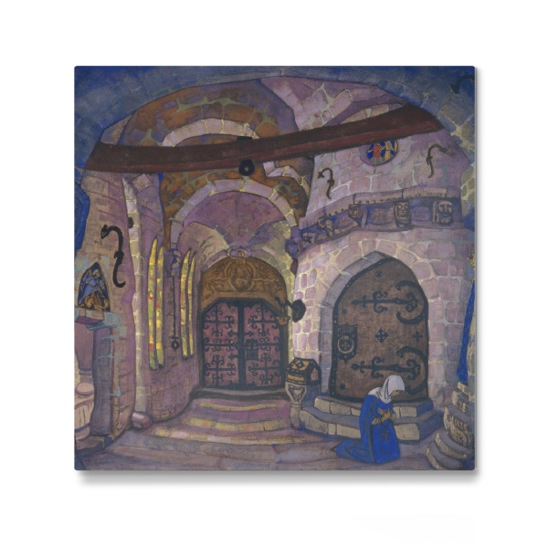 Galerie-Print "Im Kloster" 30x30 cm artboxONE